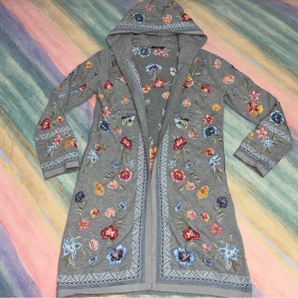 Driftwood embroidered Shelly Kimono top size M - Picture 4 of 9